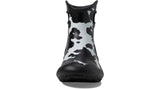 Bogs Womens Patch Ankle Cow Black White