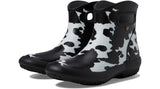 Bogs Womens Patch Ankle Cow Black White