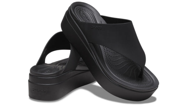 Crocs Brooklyn Flip Black – Sole Central