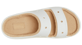 Crocs Classic Cozzy Towel Sandal White Shiitake