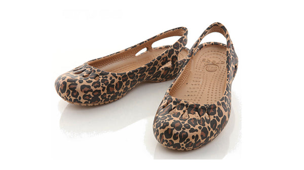 Crocs 2025 leopard shoes