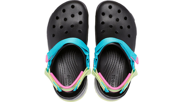 Crocs Classic Hiker Clog Black Multi – Sole Central