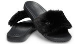 Crocs Sloane Luxe Slide Black-Flats