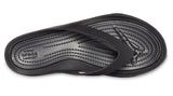 Crocs Swiftwater Flip Black-Sandals