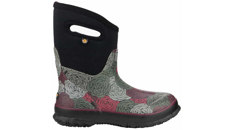 Bogs Women's Classic Rosey Mid Black Multi – solecentral.com.au