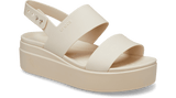 Crocs Brooklyn Low Wedge Sandstone