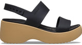 Crocs Brooklyn Sky Sandal Black Cashew