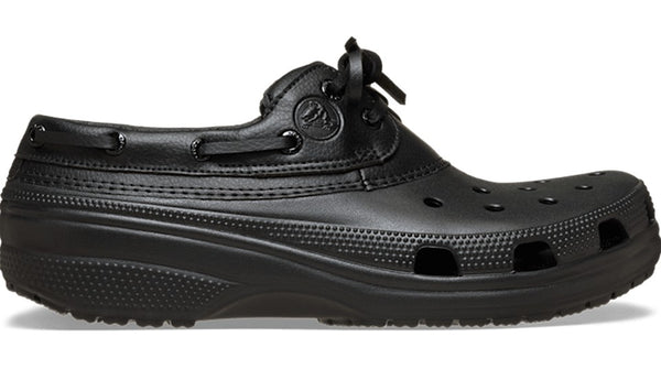 Crocs Classic Boat Shoe Black