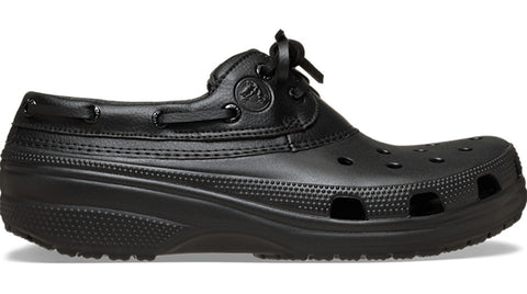Crocs Classic Boat Shoe Black