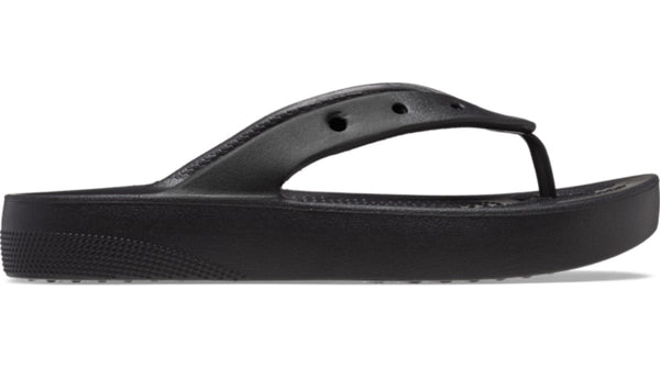 Crocs Classic Platform Flip Black