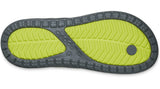 Crocs Coast Flip Slate Grey Citrus
