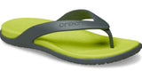 Crocs Coast Flip Slate Grey Citrus