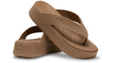 Crocs Getaway Platform Flip Milk Chocolate