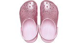 Crocs Kids Classic Chunky Glitter Clog  Pink Milk
