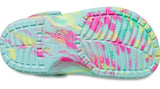 Crocs Kids Classic Marbled Clog Aquamarine Multi