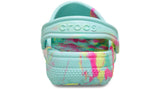 Crocs Kids Classic Marbled Clog Aquamarine Multi