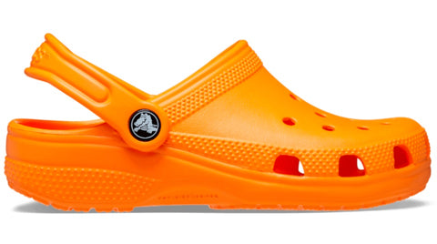 Crocs Kids Classic Orange Zing Clog