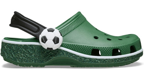 Crocs Kids Classic Soccer Clog Turf Green
