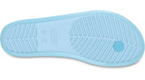 Crocs Miami Jelly Round Toe Flip Sky Blue Jelly