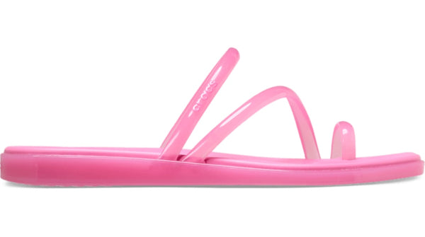 Crocs Miami Jelly Toe Loop Sandal Pink Lemonade