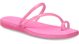 Crocs Miami Jelly Toe Loop Sandal Pink Lemonade