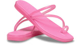 Crocs Miami Jelly Toe Loop Sandal Pink Lemonade