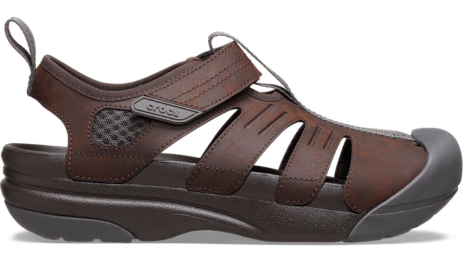 Crocs Yukon Fisherman Espresso – Sole Central - Main Image
