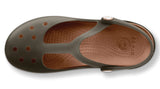 Crocs Carlie Mary Jane Espresso Bronze