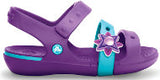 Crocs Kids Keeley Sandal Dahlia Aqua