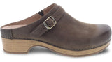 Dansko Berry Mushroom Burnished Nubuck Leather Clog