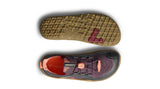 Vivobarefoot Kids Primus Trail Knit FG Huckleberry Molten Lava