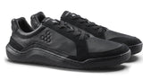 Vivobarefoot Men's Gobi II Sneaker Premium Leather Triple Obsidian