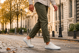 Vivobarefoot Men's Gobi III Sneaker Leather Limestone