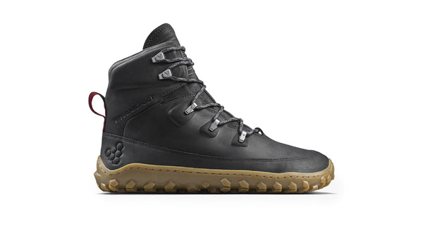 Vivobarefoot Men's Tracker Leather AT II Obsidian