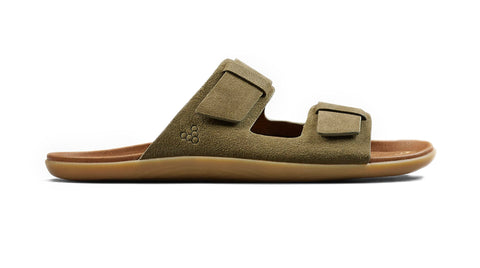 Vivobarefoot Men's Sensus Yin Slide Dark Olive