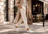 Vivobarefoot Women's Gobi III Sneaker Leather Limestone