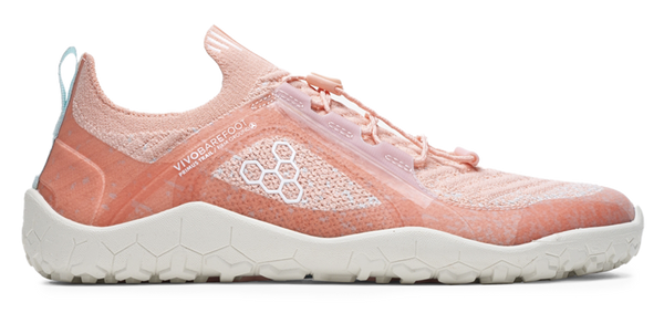 Vivobarefoot Women's Primus Trail Knit FG Peach Melba