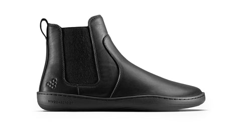 Vivobarefoot Women's Sensus Chelsea Obsidian