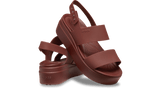 Crocs Brooklyn Low Wedge Dark Clay