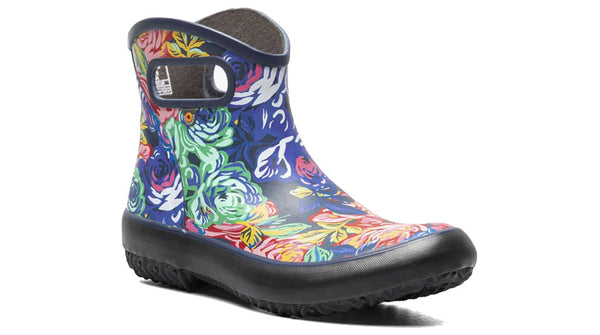Bogs Womens Patch Ankle Rose Garden Rose – solecentral.com.au