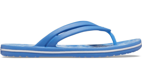Crocs Crocband Bleach Dye Flip Powder Blue – Sole Central