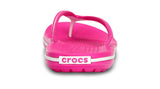 Crocs Crocband Flip Neon Magenta White - Sole Central