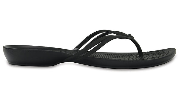 Crocs Isabella Flip Black-Thongs
