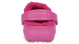 Crocs Kids Fuzz Lined Clog Party Pink Candy Pink-Clogs