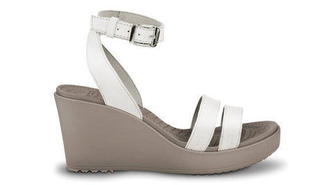 Crocs Leigh Wedge Oatmeal Mushroom