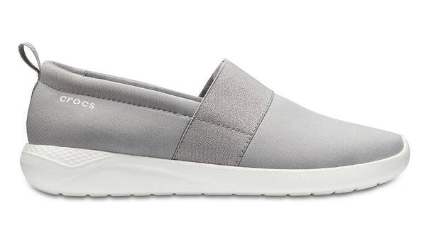 Crocs LiteRide Slip-On Light Grey White-Sandals