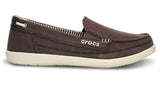 Crocs Walu Canvas Loafer Espresso Stucco